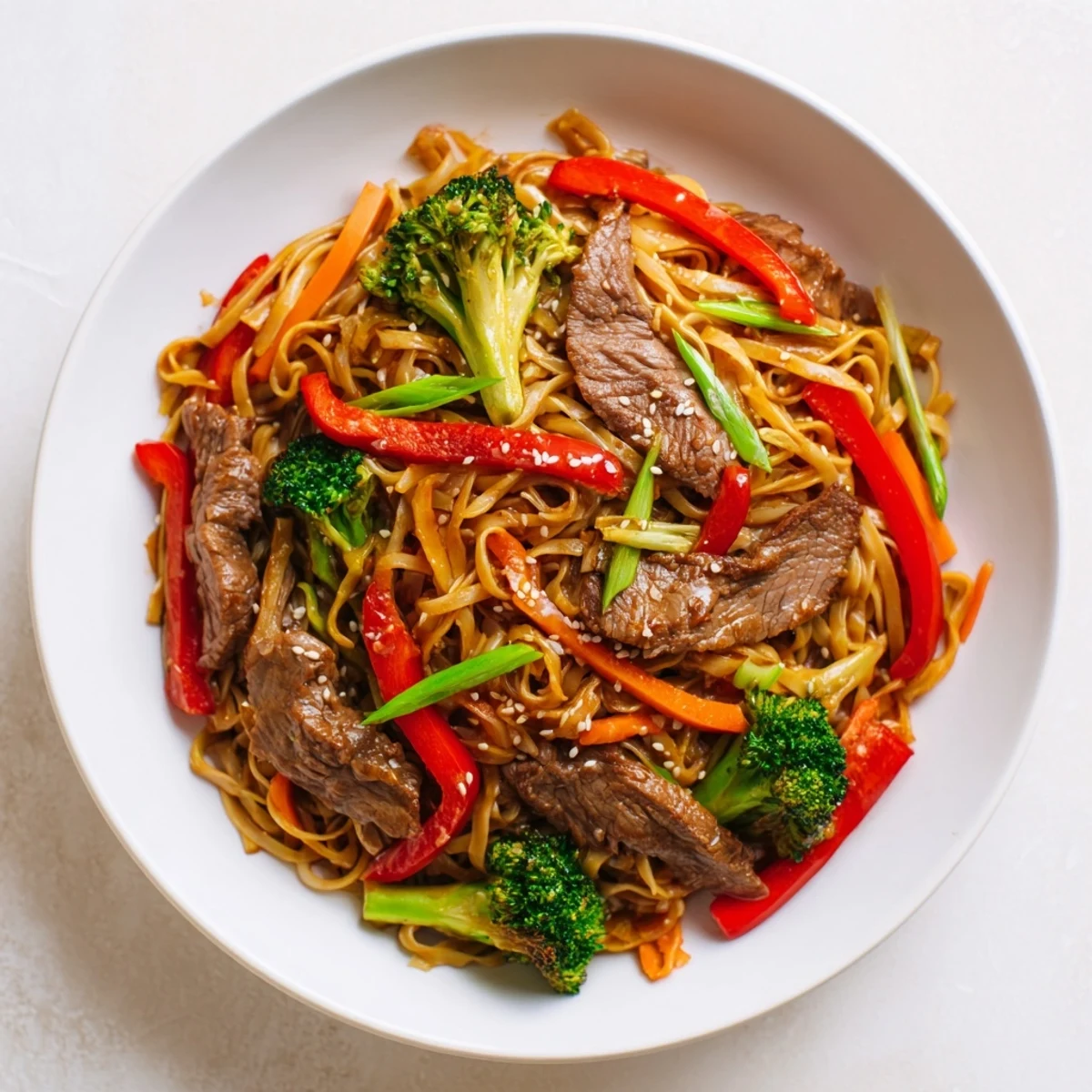 Easy Beef Stir-Fry Lo Mein