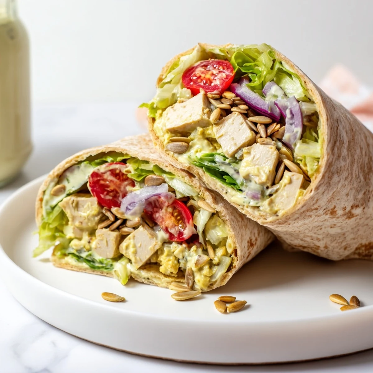 High Protein Chicken-less Wrap #63