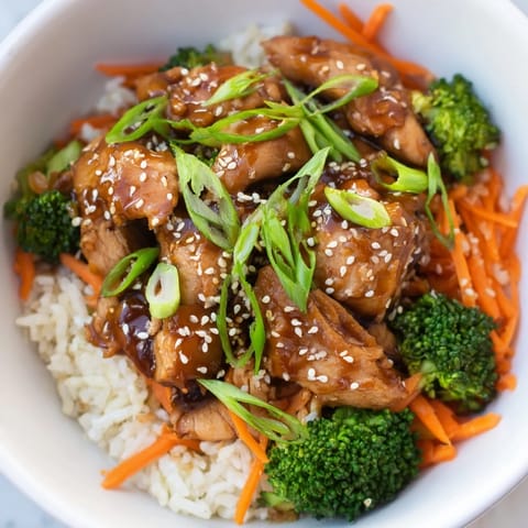 Easy Chicken Teriyaki Bowls