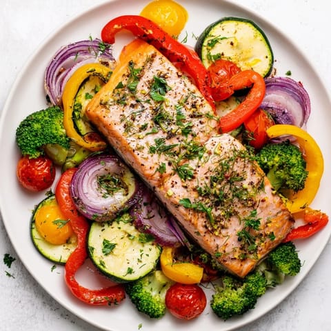 Salmon Sheet Pan Bake
