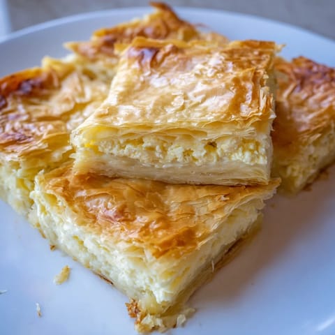 Bulgarian Banitsa Phyllo Cheese