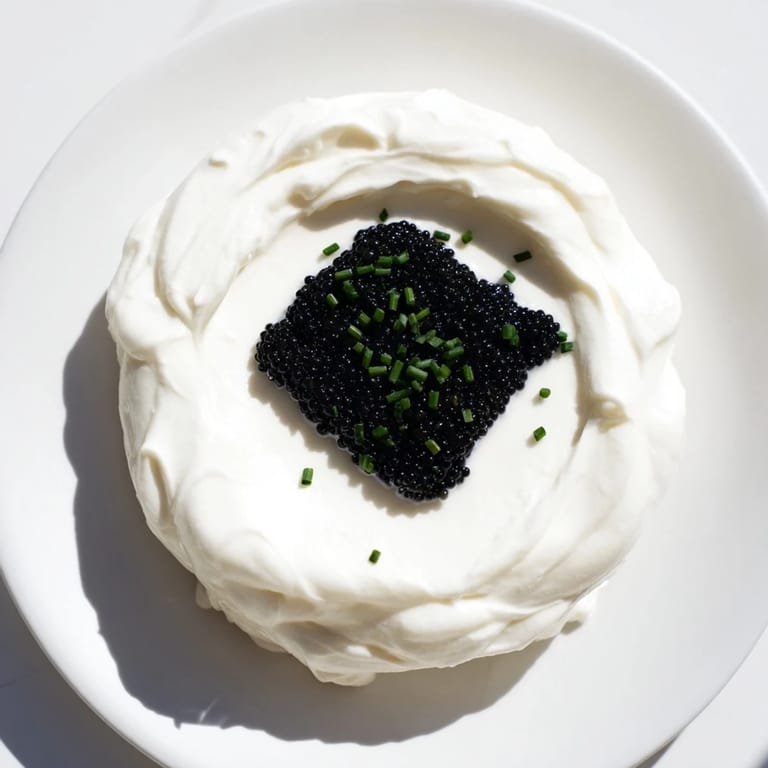 Prepare this quick, sophisticated Diamond Inlay appetizer, featuring a diamond of savory tapenade or caviar.