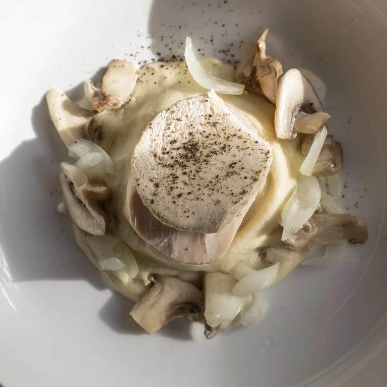 Imagine a beautiful presentation of The Ghostly Gala: white, creamy, and ready to enjoy now!