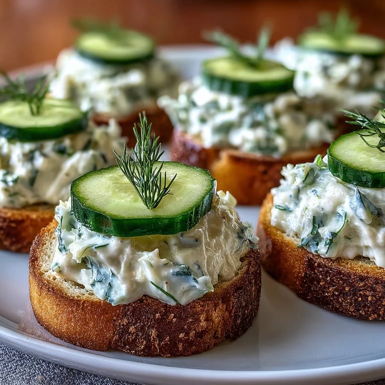 A platter of ready-to-eat Derby Day Benedictine Cucumber Canapés, perfect party appetizers.
